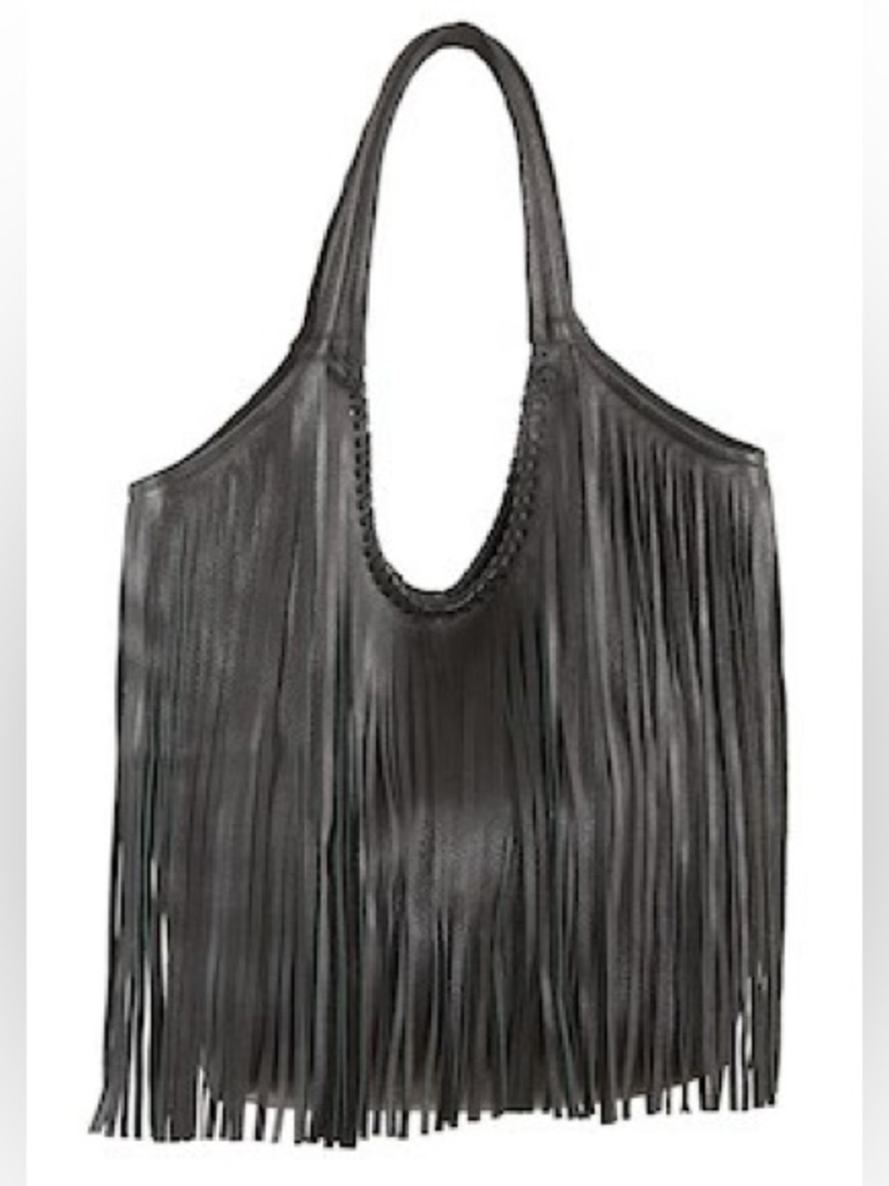 NEW Jennifer Haley Large Fringe Shopper Tote